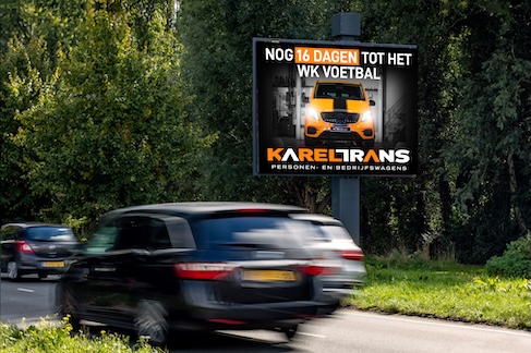 Kareltrans wk buitenreclame