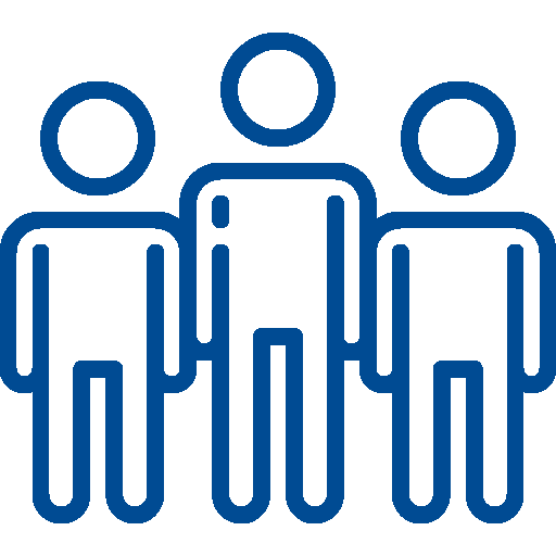 Doelgroep blauw Centercom